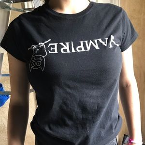art&craft vampire t-shirt